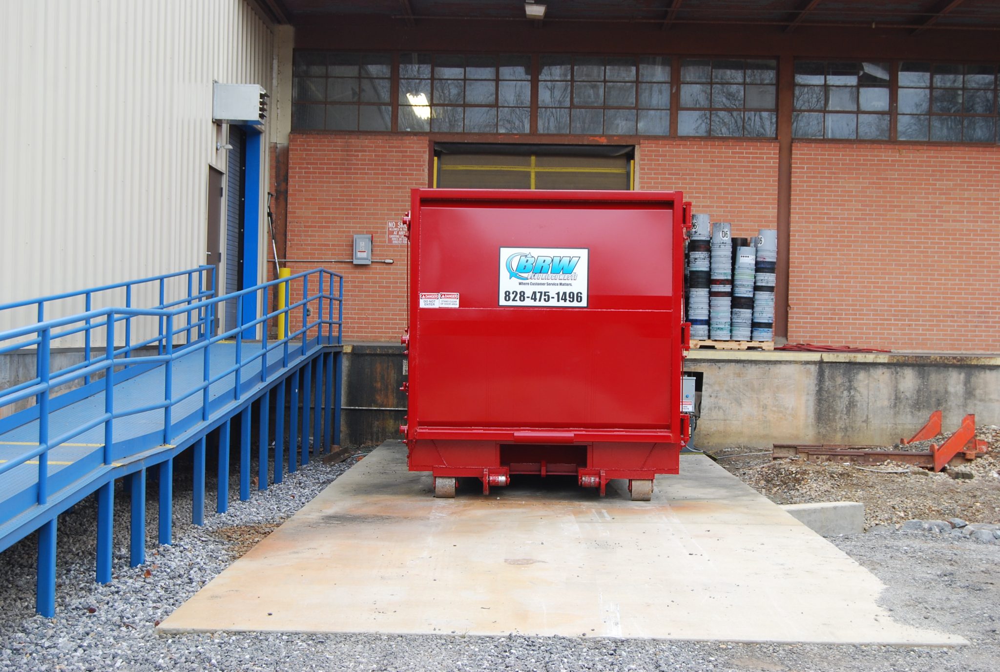 Industrial Waste Compactor