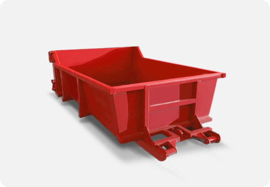 Red Concrete Dumpsters & Washout Bins