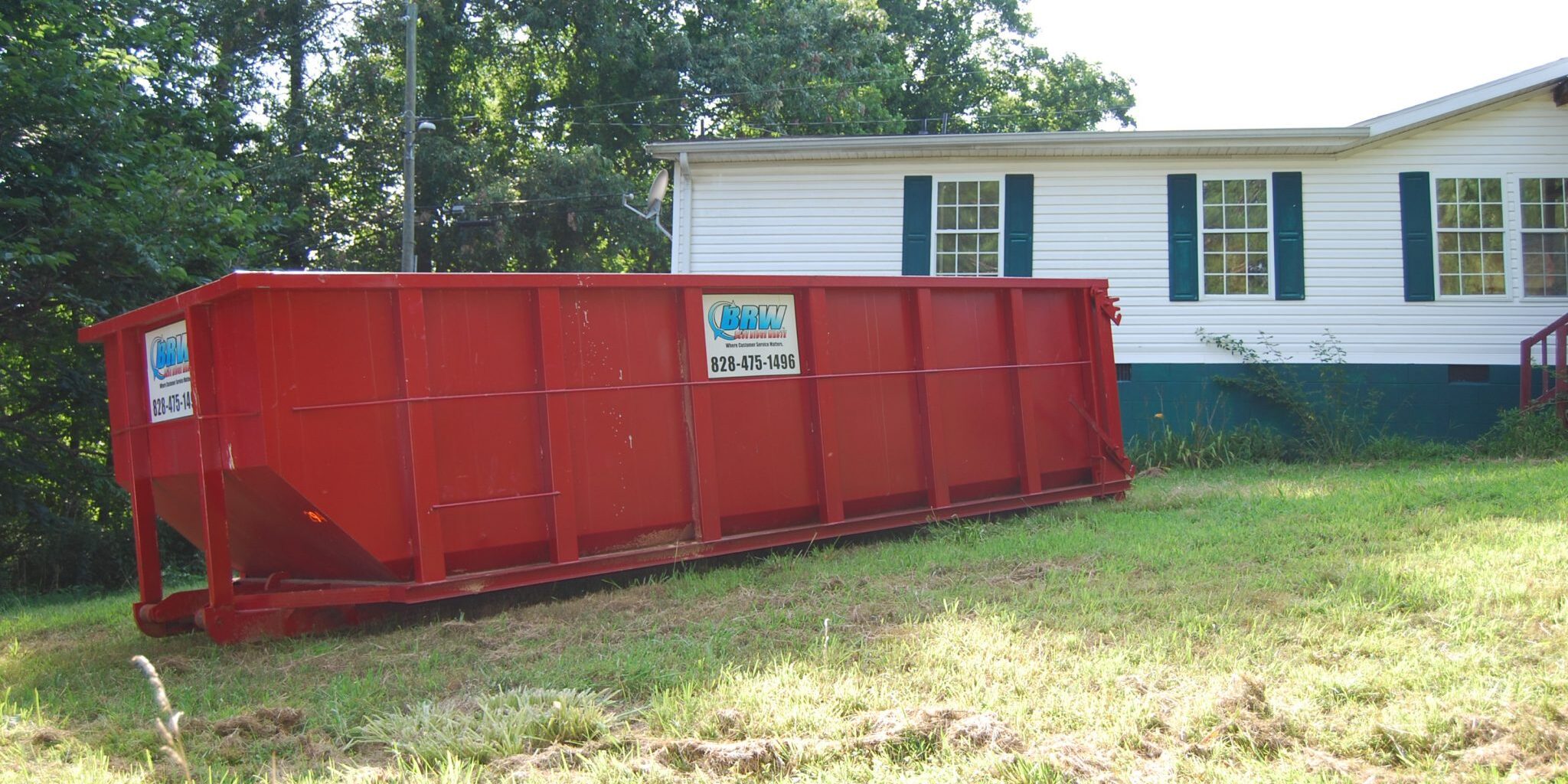 Residential Remodel Dumpster 1